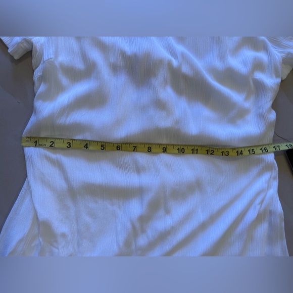 lulus dress small NWT made with love Low Round neck Open Back waistline White - Picture 13 of 16